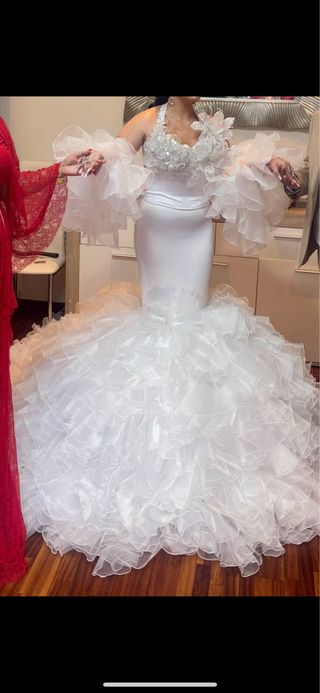 Vestido de Novia Gitana Blanco