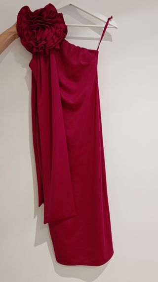 Vestido fiesta buganvilla talla única S/M elástico