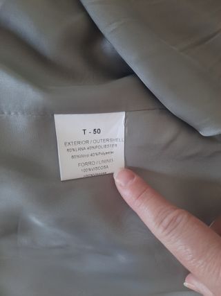 Traje Cortefiel Colección azul marino