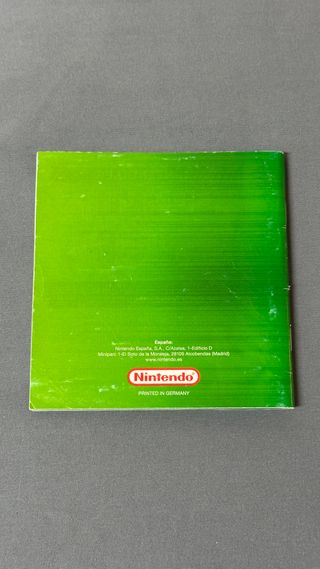Manual ORIGINAL Pokemon Esmeralda GameBoy Advance