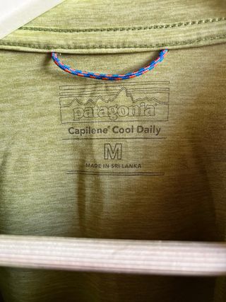Camiseta capilene cool daily verde 
