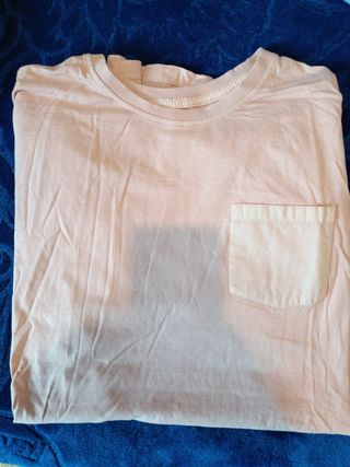 Camisa Cortefiel Coral Talla XL