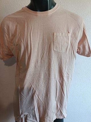 Camisa Cortefiel Coral Talla XL