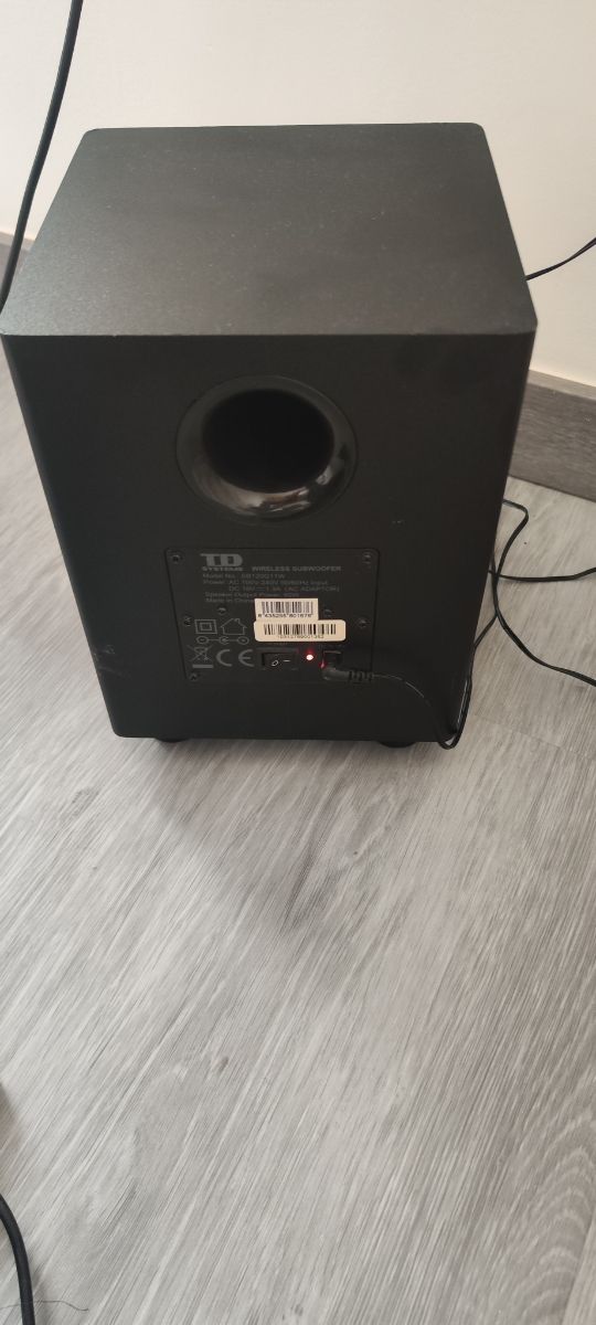 Barra de Sonido TD Systems Negra