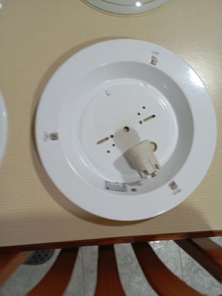 2 Plafones Techo Cristal y Plástico