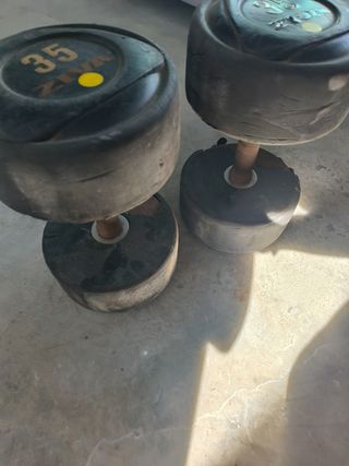 Mancuernas ZIVA 35 kg (par)