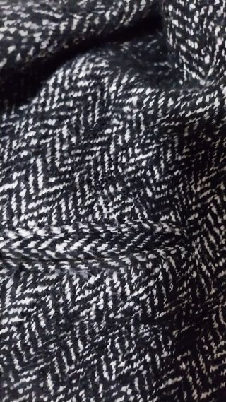Cappottino Conbipel fantasia bianco/nero