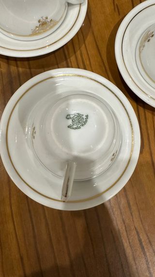 Juego de té porcelana santa clara