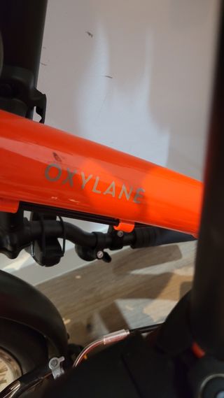 Bicicleta plegable Oxylane naranja