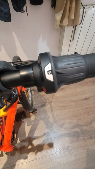 Bicicleta plegable Oxylane naranja
