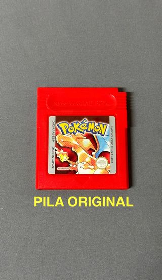 Pokemon Rojo ORIGINAL GameBoy