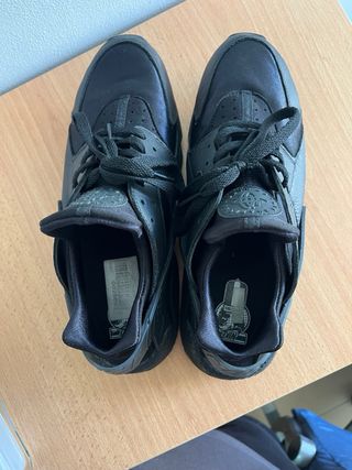 Nike Air Huarache Negras Talla [45]
