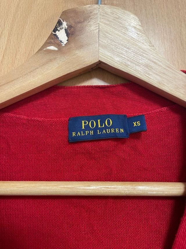 Cárdigan Polo Ralph Lauren Rojo