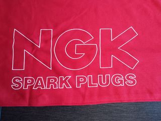 Polo NGK Slazenger Rojo Talla S