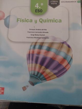 Física y Química 4.º ESO
