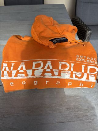 Sudadera Napapijri Outdoor Explorer Naranja Talla