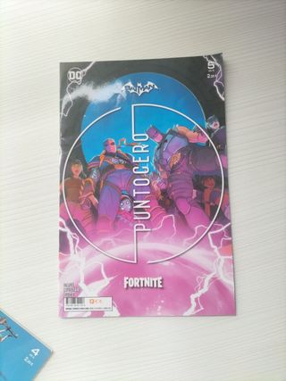 Punto Cero Fortnite X Batman Comics 1-5