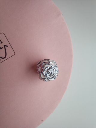 Charm clip Pandora rosa