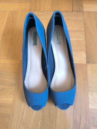 Zapatos SUITEBLANCO Talla 41 Azul
