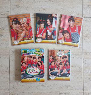 Pack Cantajuego. Plaza Encanto 3DVD+1CD