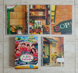Pack Cantajuego. Plaza Encanto 3DVD+1CD