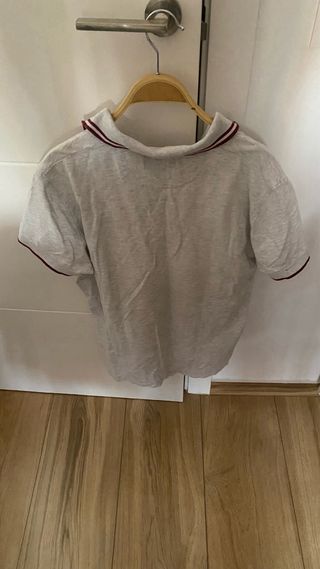 Polo Massimo Dutti Gris