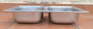 Fregadero Doble Franke Inox