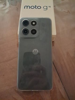 Móvil Motorola Moto G15 Negro