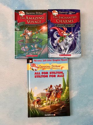 libros Geronimo Stilton en inglés