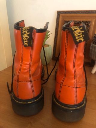 Botas Dr. Martens Naranja Talla 37