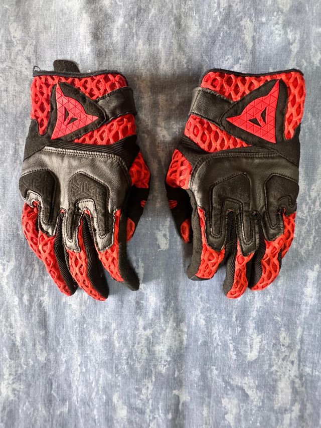 Guantes Moto Dainese Rojos Talla M