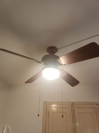 Ventilador de techo con luz de 105 de ancho