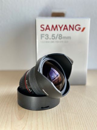 Objetivo Samyang 8mm F3.5 Fisheye