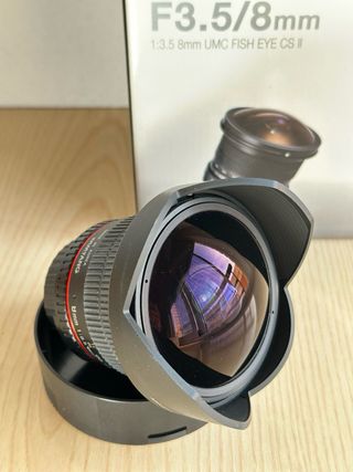 Objetivo Samyang 8mm F3.5 Fisheye