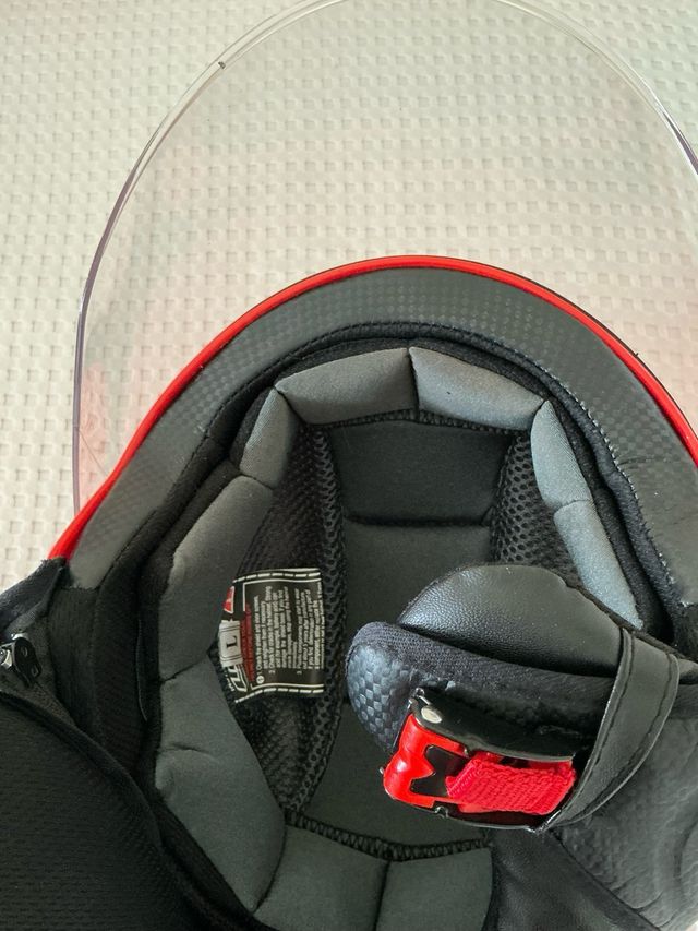 Casco Moto Junior LS2 Rojo