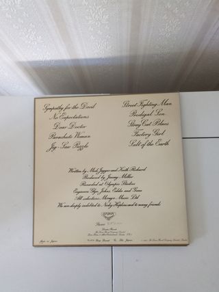 Rolling Stones - Beggars Banquet LP Giappone