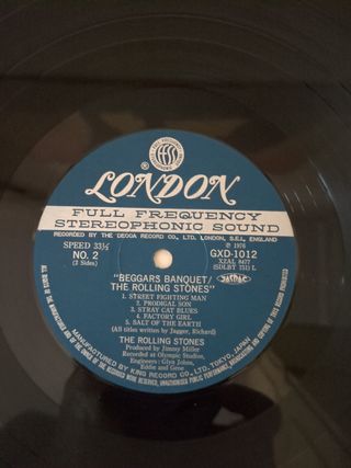 Rolling Stones - Beggars Banquet LP Giappone