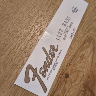 Decal Fender Jazz Bass