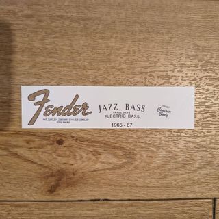 Decal Fender Jazz Bass