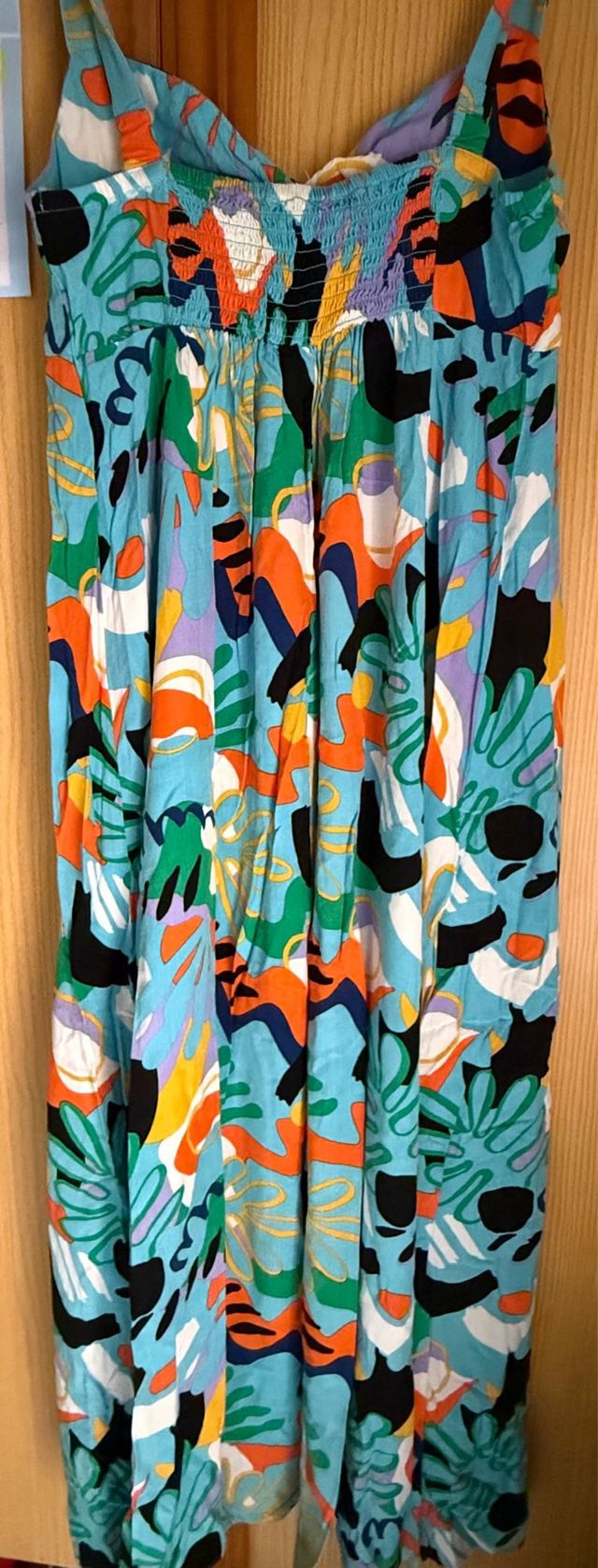 Vestido playero estampado