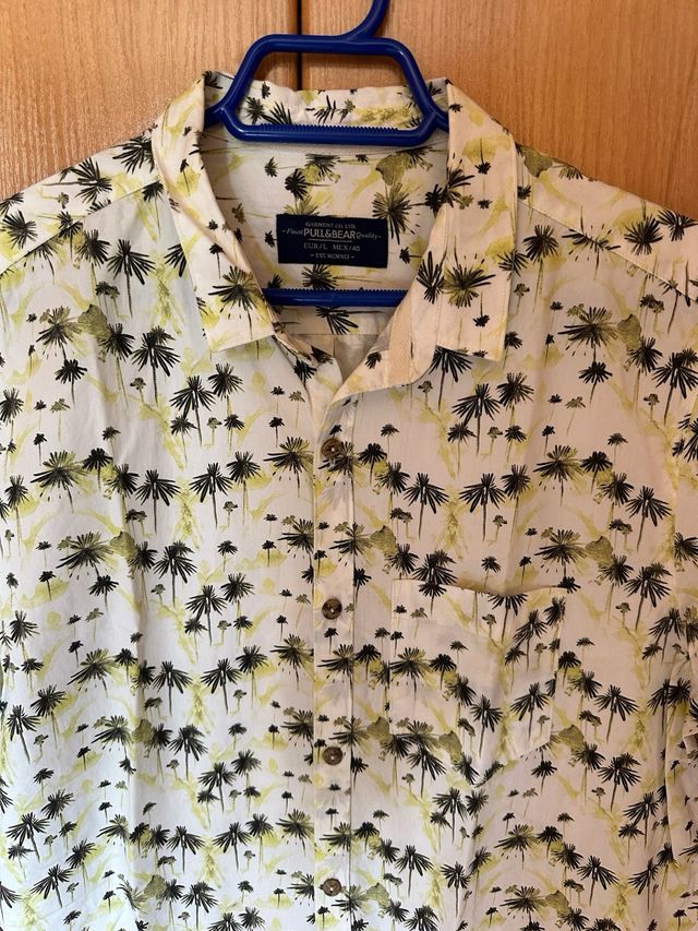 Camisa palmeras Pull&Bear