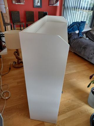 Vitrina Ikea Blanca con Puertas Correderas