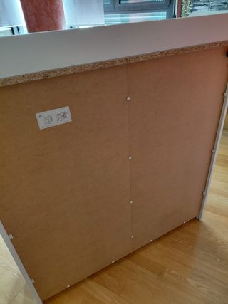 Vitrina Ikea Blanca con Puertas Correderas