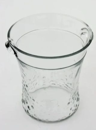 Nuevo.Jarrón/Cubitera de cristal