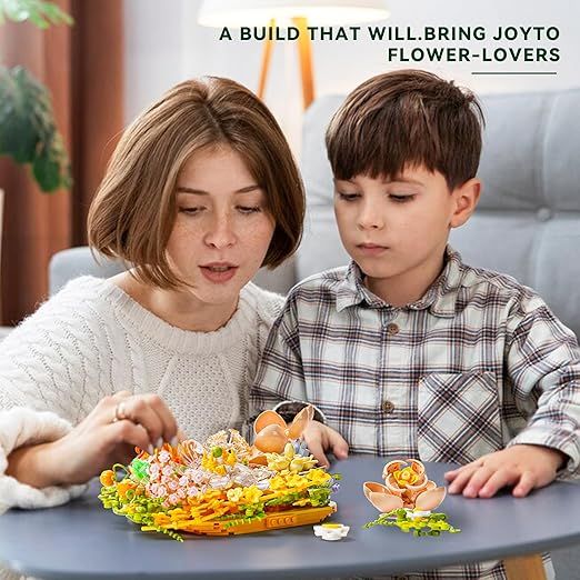 Under the Baubles Crisantemo fiore mattoncini