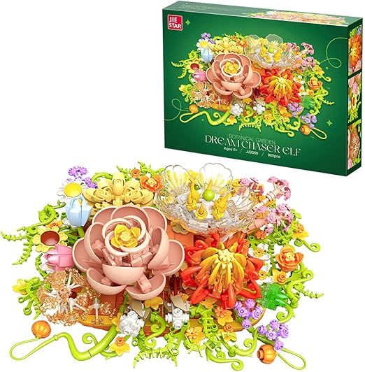 Under the Baubles Crisantemo fiore mattoncini