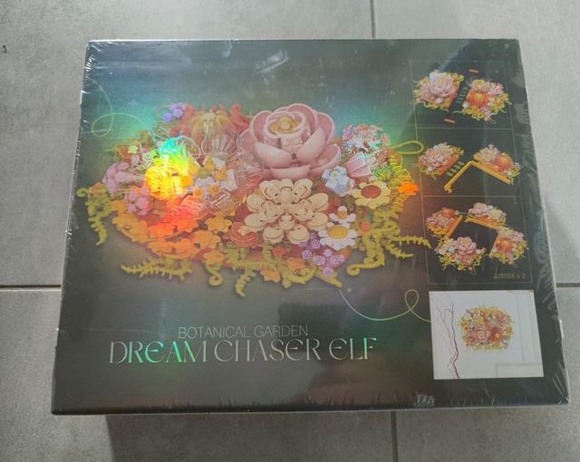 Under the Baubles Crisantemo fiore mattoncini