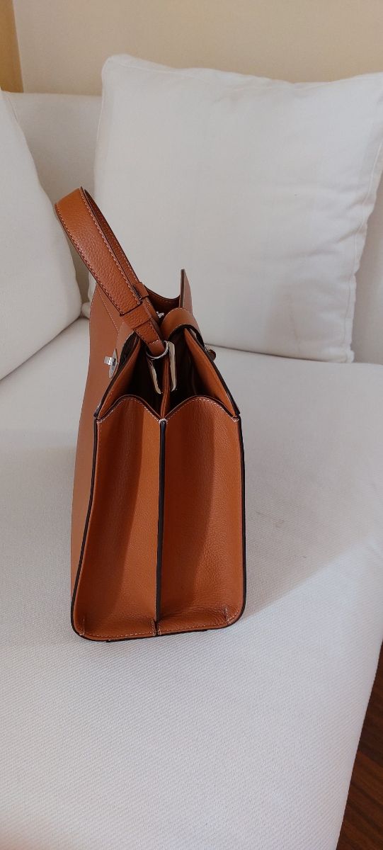 Borsa Coccinelle in pelle marrone