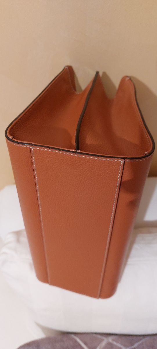 Borsa Coccinelle in pelle marrone