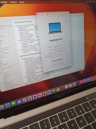MacBook Pro 2017 13" i5 8GB RAM 512GB Plata